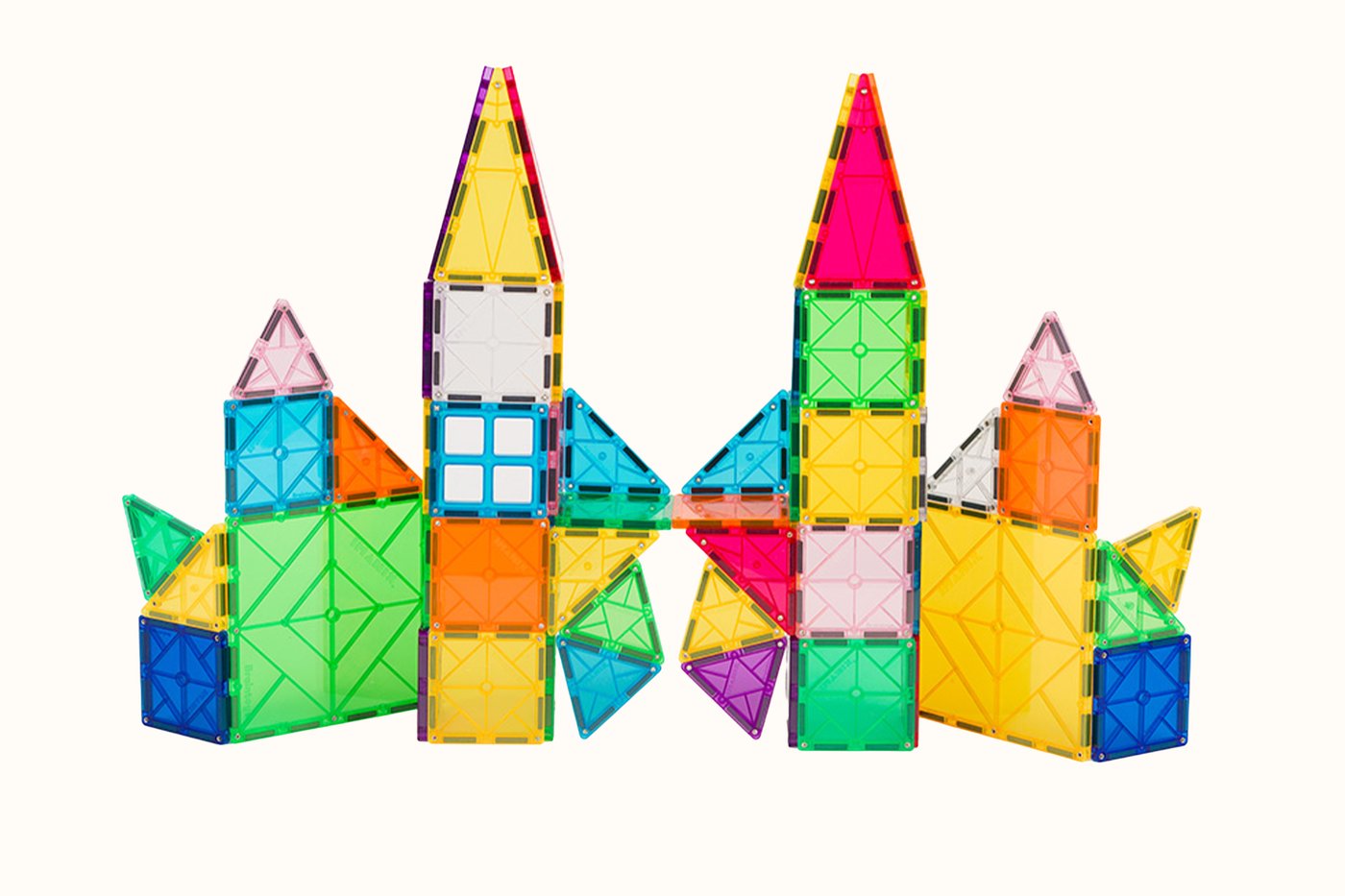 Imanix 100 piezas — construcción estable