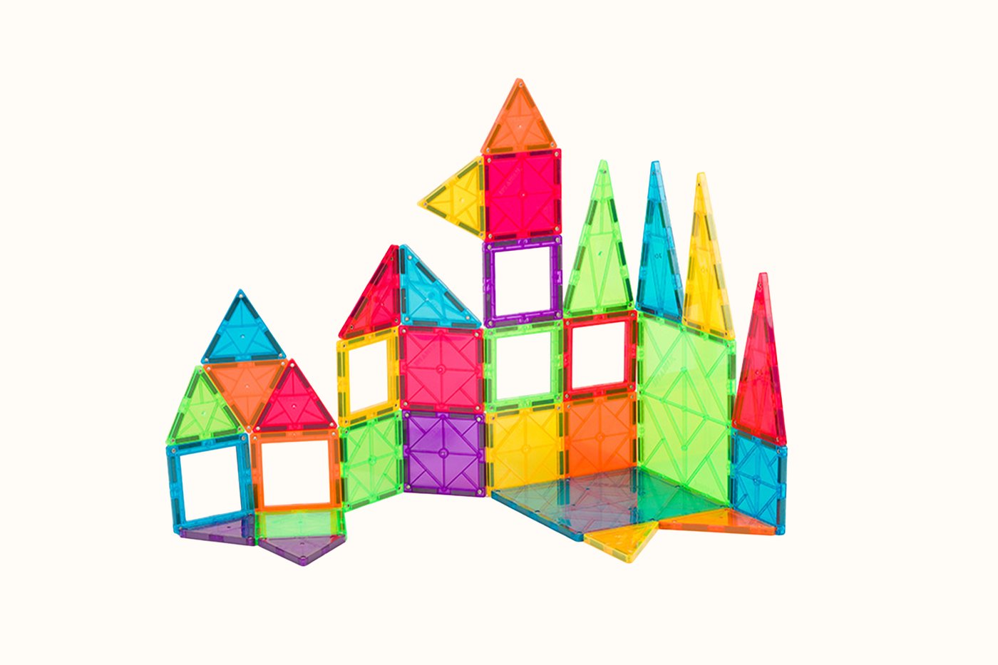 Piezas Imanix Classic uniéndose con precisión